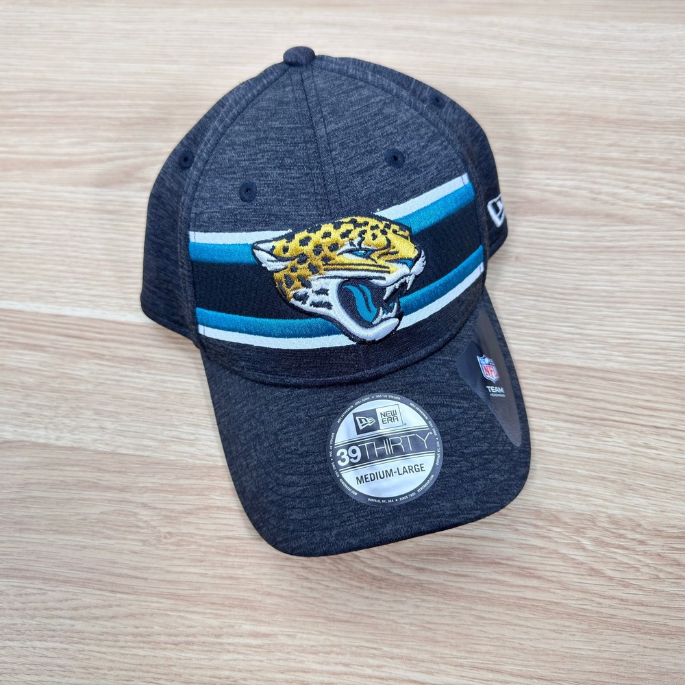 New Era Adult Jacksonville‎ Jaguars 39Thirty Gray Heather Stretch Fit Hat M/L